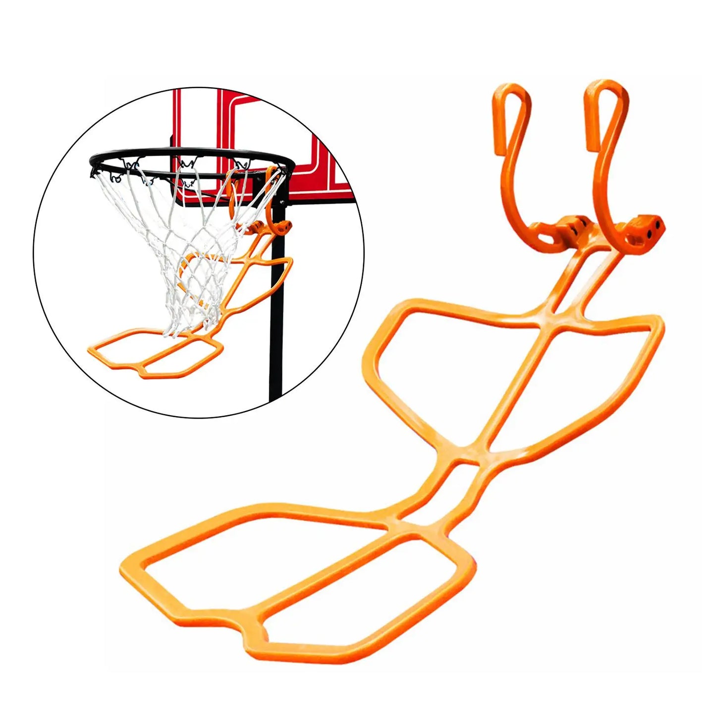 Basketball Return Attachment Durable Basketball Rebounder Multifunctional Useful Basketball Returner for Outdoor Sports Supplies