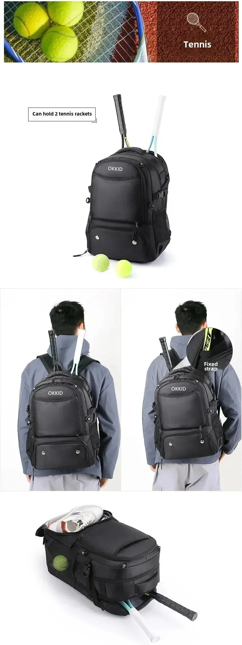 Basketball Backpack Large Sports Equipment Bag