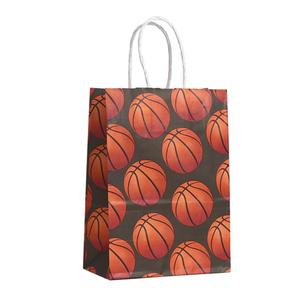 5/10/20pcs Sport Theme Basketball Gift Bags