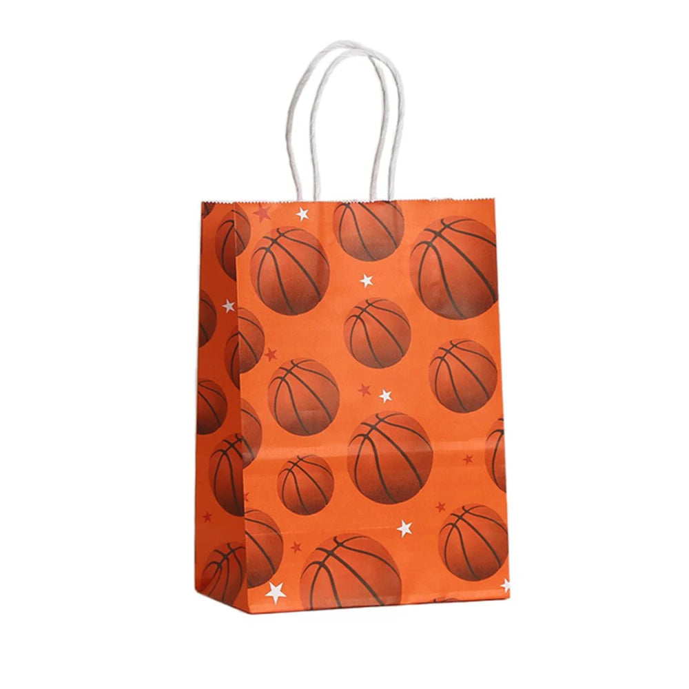 5/10/20pcs Sport Theme Basketball Gift Bags