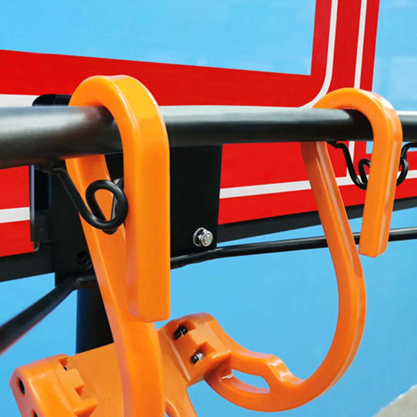 Basketball Return Attachment Durable Basketball Rebounder Multifunctional Useful Basketball Returner for Outdoor Sports Supplies